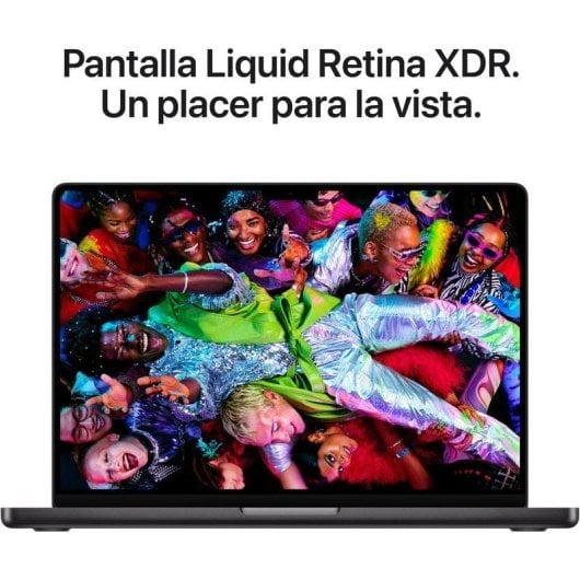Apple MacBook Pro 14" Apple M5 Pro 15 núcleos 24GB 1TB SSD GPU 16 núcleos macOS Negro Espacial + Magic Mouse Superficie Multi‑Touch Blanca