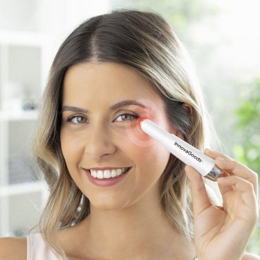 Pack Masajeador de Ojos Antiedad InnovaGoods con Fototerapia y Termoterapia