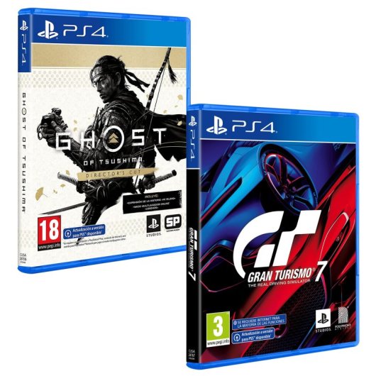 Pack Ghost Of Tsushima Director’s Cut + Gran Turismo 7 PS4