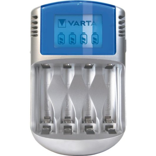 Chargeur de piles Varta PowerLCD NiMH AA/AAA 4 unités LCD