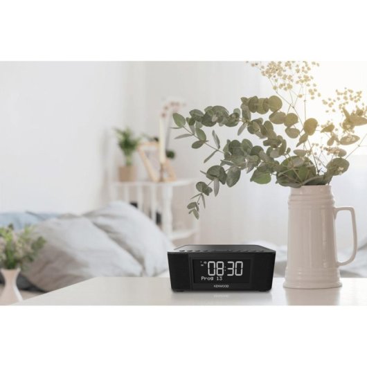 Reloj Despertador Kenwood Electronics CR-ST40DAB-B DAB+ FM Bluetooth 6W