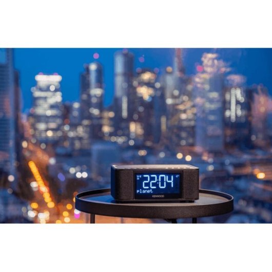 Reloj Despertador Kenwood Electronics CR-ST40DAB-B DAB+ FM Bluetooth 6W