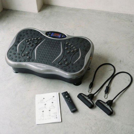 Pack Plataforma Vibratoria con Altavoz y Chaleco Sauna Hombre XL InnovaGoods