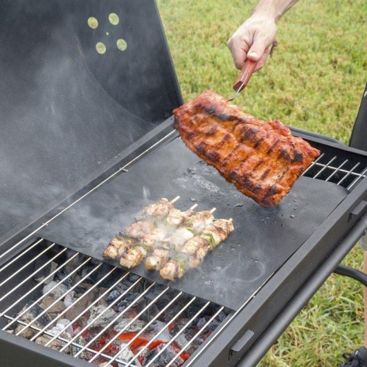 Pack Barbacoa Plegable Portátil y Esterillas para Horno InnovaGoods