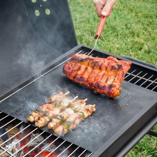 Pack Barbacoa Plegable Portátil y Esterillas para Horno InnovaGoods