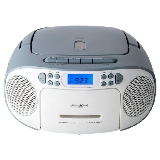 Radio Portátil Reflexion RCR2260 FM PLL 20W LCD Azul