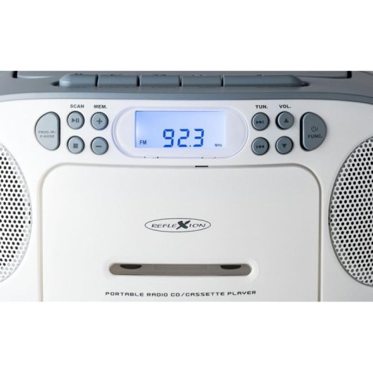 Radio Portátil Reflexion RCR2260 FM PLL 20W LCD Azul