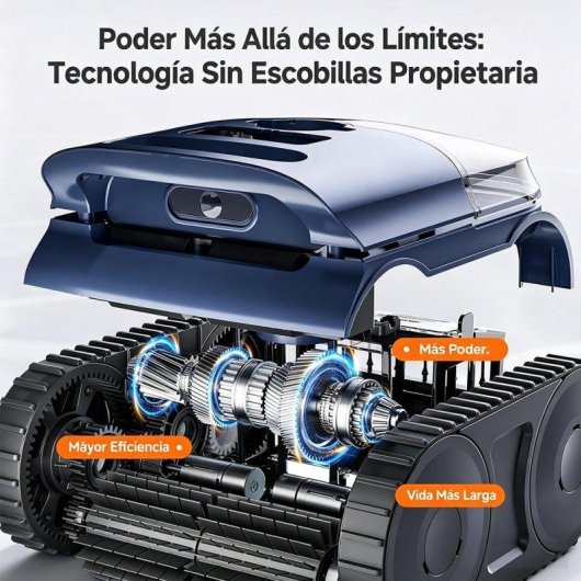 Robot Piscina Seauto Limpiafondos y Paredes 180min Autonomía 200m²
