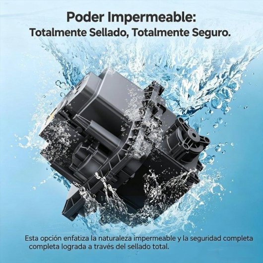Robot Piscina Seauto Limpiafondos y Paredes 180min Autonomía 200m²