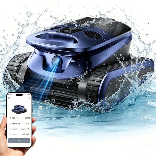 Robot Limpiafondos Seauto SAT40 Inalámbrico con IA 240min 300m²