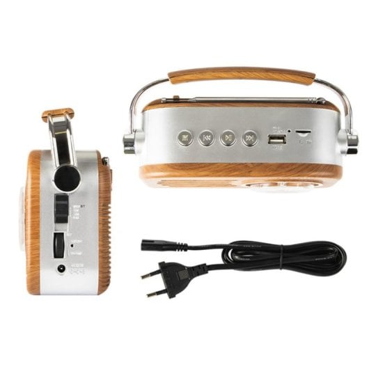 Radio Portative Blow 77-532 Madera Analogue AM/FM Bluetooth