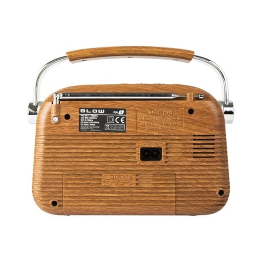 Radio Portative Blow 77-532 Madera Analogue AM/FM Bluetooth