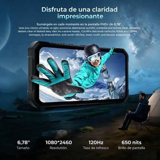 Oukitel WP61 Ultra 5G 12GB 512GB 6.78" Negro