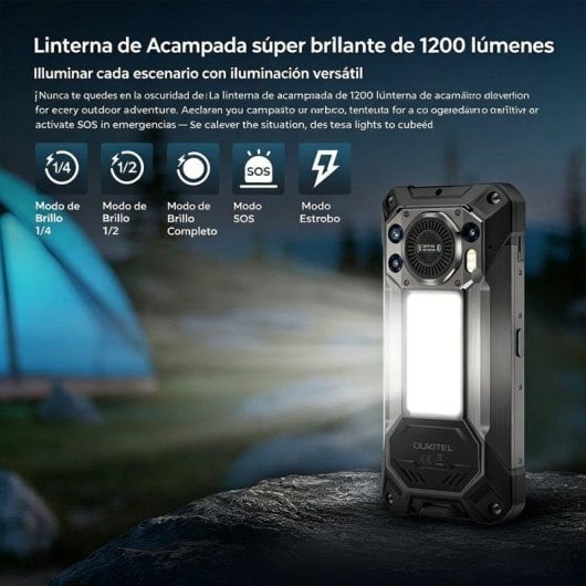 Oukitel WP61 Ultra 5G 12GB 512GB 6.78" Negro