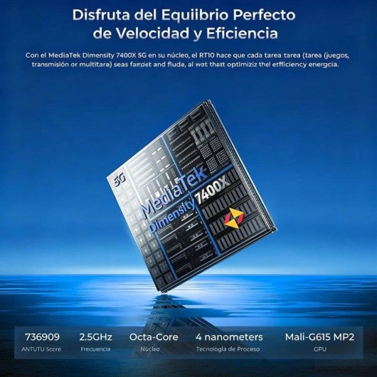 Tablet Oukitel RT10 WiFi + 5G 11" 36GB 512GB Negro