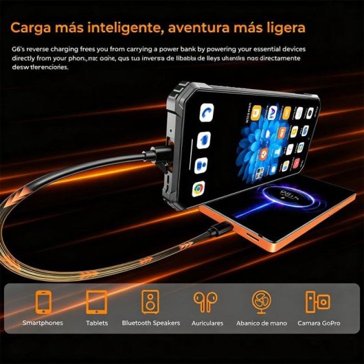 Oukitel G6 4G 8GB 256GB 6.52" Negro
