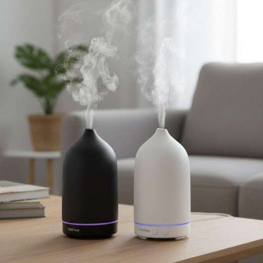 Humidificador Zen Prixton 5 Modos 7 Colores 100 ml Blanco
