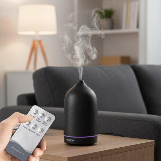Humidificador Zen Prixton 5 Modos 7 Colores 100 ml Negro