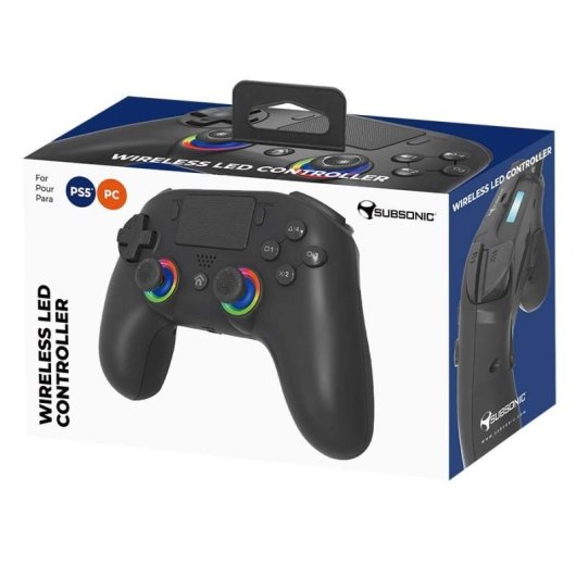 Mando Subsonic SA5716-1 Gamepad Inalámbrico PC PlayStation 5 Multicolor