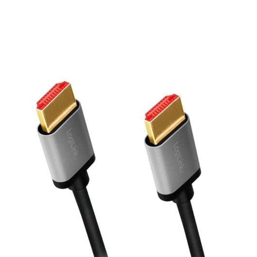 Cabo HDMI LogiLink CHA0104 1 m HDMI 2.1 48 Gbit/s Preto