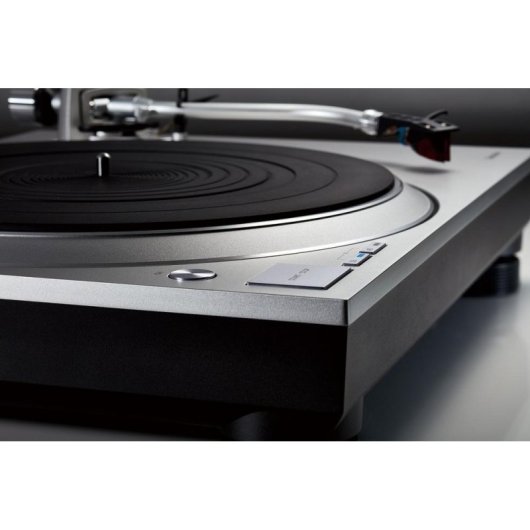 Tocadiscos Technics SL-1500C Tracção Direta Placa Alumínio Prateado