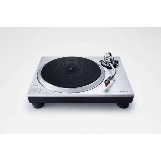 Tocadiscos Technics SL-1500C Tracção Direta Placa Alumínio Prateado