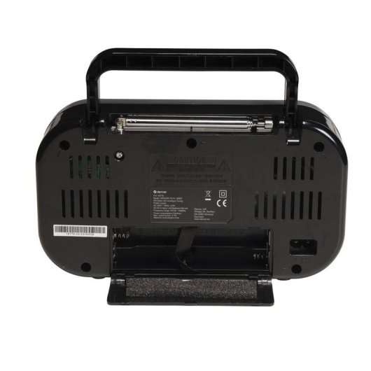 Personalradio Denver TR-51GR Analog FM Grau Externe Antenne