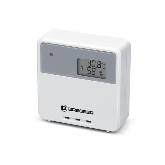 Estación Meteorológica Bresser Optics ClimateTemp NDV Antracita Metálico Plata