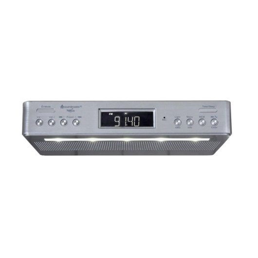 Radio Personal Soundmaster UR2045SI Analógica y Digital DAB+ FM 10W Plata