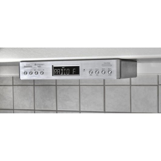 Radio Personal Soundmaster UR2045SI Analógica y Digital DAB+ FM 10W Plata