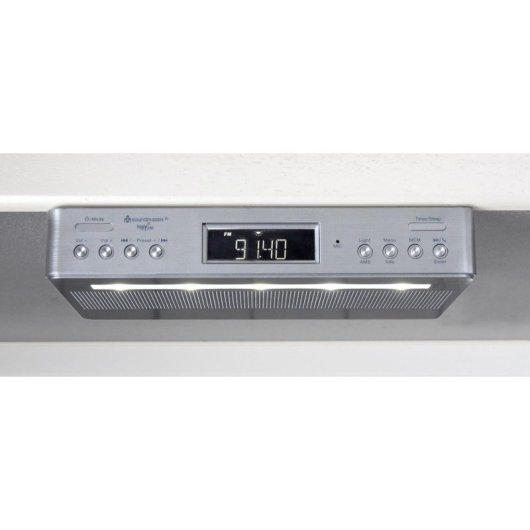 Radio Personal Soundmaster UR2045SI Analógica y Digital DAB+ FM 10W Plata