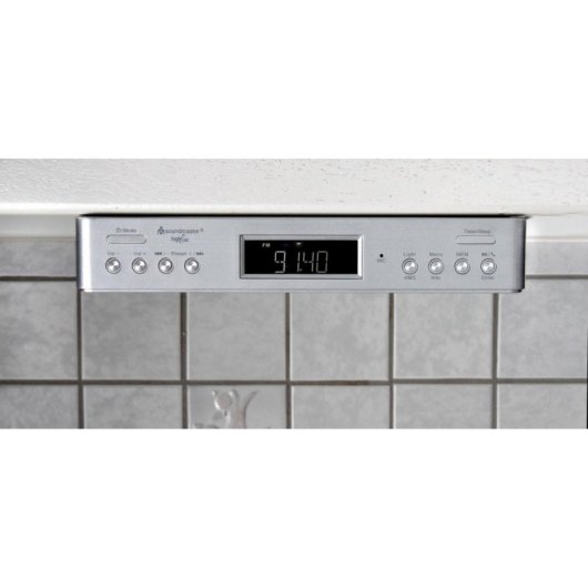 Radio Personal Soundmaster UR2045SI Analógica y Digital DAB+ FM 10W Plata
