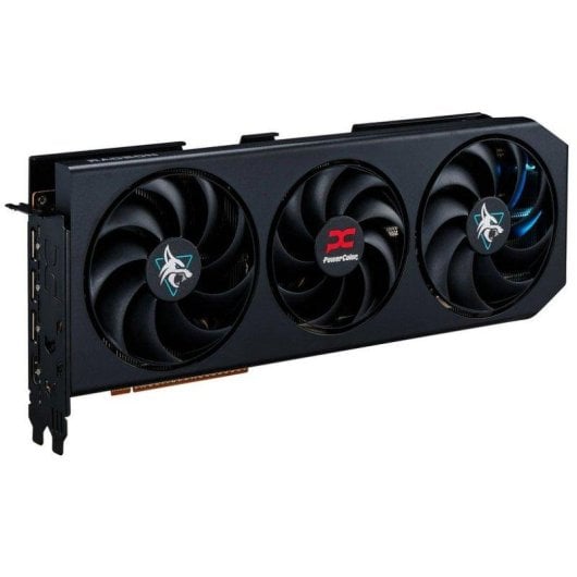 Tarjeta Gráfica PowerColor Hellhound AMD Radeon RX 9070 GRE 12GB GDDR6 Triple Ventilador OC