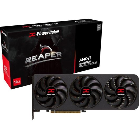 Carte Graphique PowerColor Reaper AMD Radeon RX 9070 GRE 12GB GDDR6