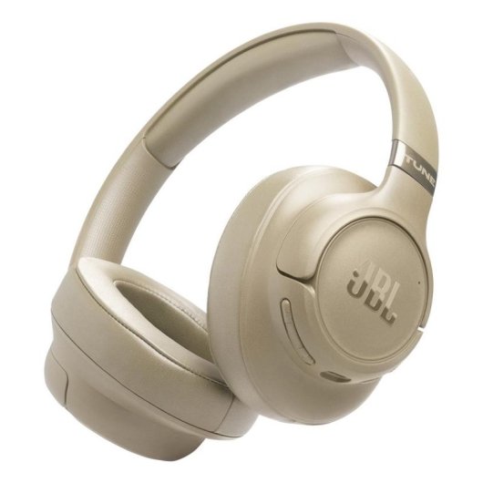 Auriculares JBL Tune 780NC inalámbricos Bluetooth con Cancelación Adaptativa de Ruido Beige