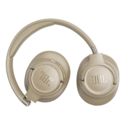Auriculares JBL Tune 780NC inalámbricos Bluetooth con Cancelación Adaptativa de Ruido Beige