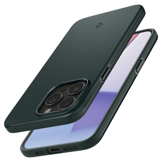 Funda para móvil Spigen ACS06546 Cover Policarbonato TPU Azul para iPhone 15 Pro Max