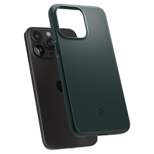 Funda para móvil Spigen ACS06546 Cover Policarbonato TPU Azul para iPhone 15 Pro Max