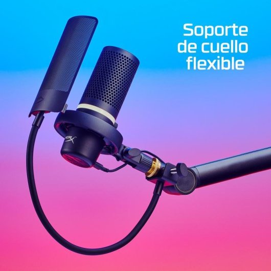 Microphone HyperX Shield filtre anti-pop métal noir compatible universel