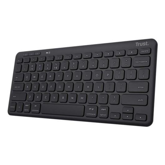 Tastiera Trust Lyra Tenkeyless senza tastierino Bluetooth e cablata nera