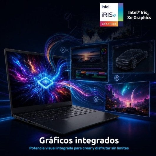 Portátil Alurin Flex Advance Intel Core i5-1250P 15.6" / 16GB / 500GB / Windows Home