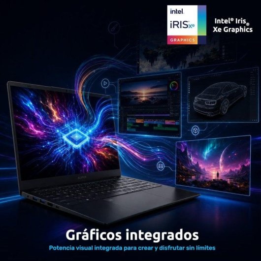 Portátil Alurin Flex Advance Intel Core Ultra 5 115U 15.6" / 16GB / 500GB/ Windows Home