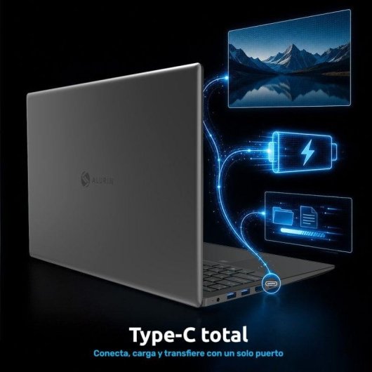 Portátil Alurin Flex Advance Intel Core Ultra 5 115U 15.6" / 16GB / 500GB/ Windows Home