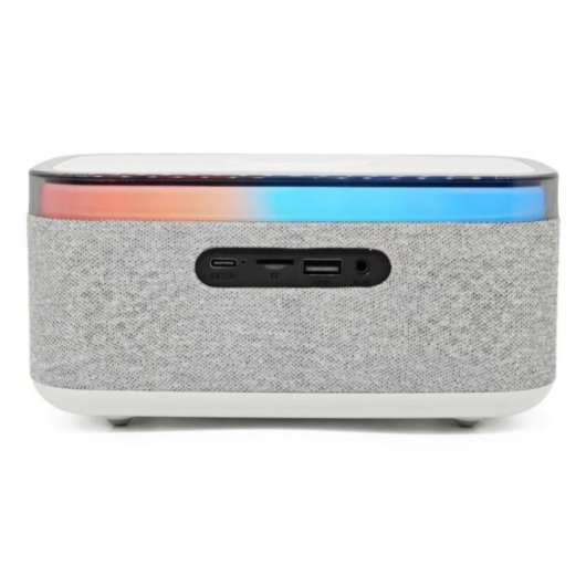 Reloj Despertador Denver CRQ-225 FM LED Multicolor Bluetooth 5.3