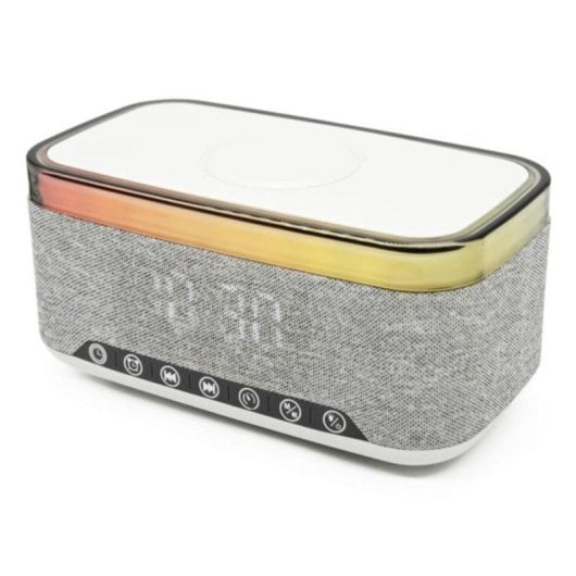 Reloj Despertador Denver CRQ-225 FM LED Multicolor Bluetooth 5.3