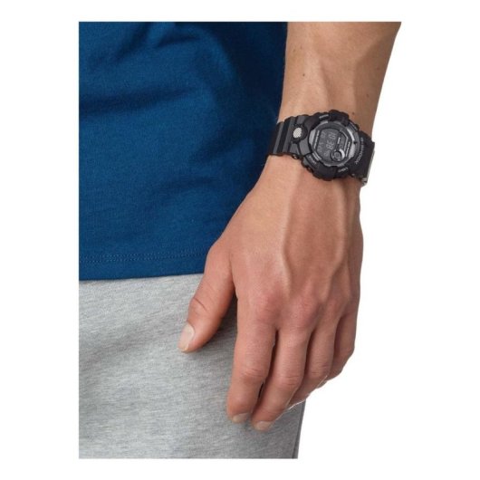 Casio GBD-800-1B Bluetooth 48,6mm Negro Resistente al Agua 20ATM Cronómetro