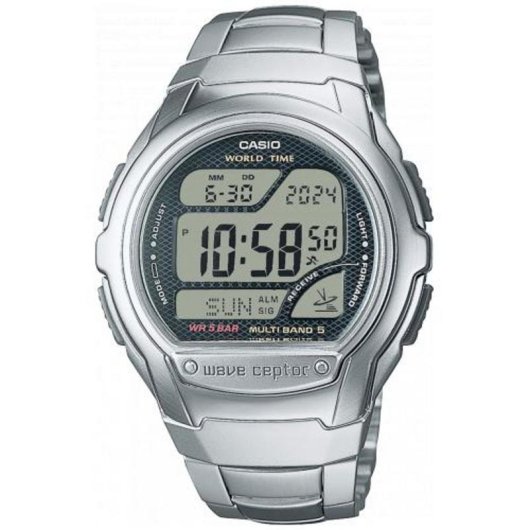 Casio WV-58RD-1AEF Resina Acciaio 43,7mm Nero Cinturino Resistente Acqua 5ATM