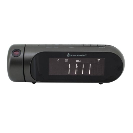 Réveil Soundmaster UR6700AN DAB+ FM LCD Noir