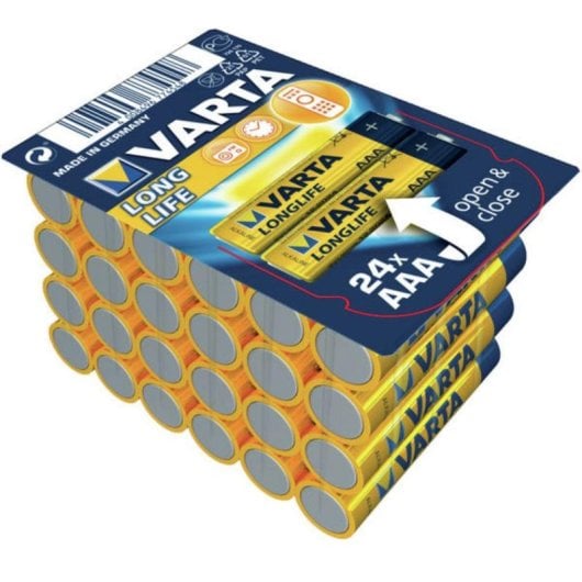 Pila Varta Longlife AAA Alcalina 1,5 V 24 pezzi