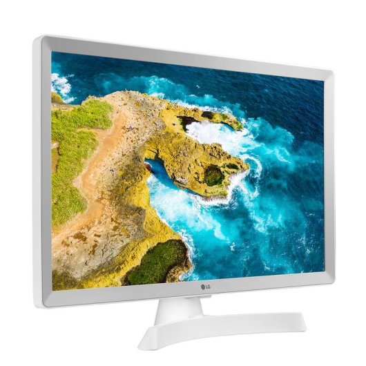 TV LG LED 24TQ510S-WZ.API 23,6" HD 60Hz Smart TV WebOS HDR10 Wi-Fi Blanco
